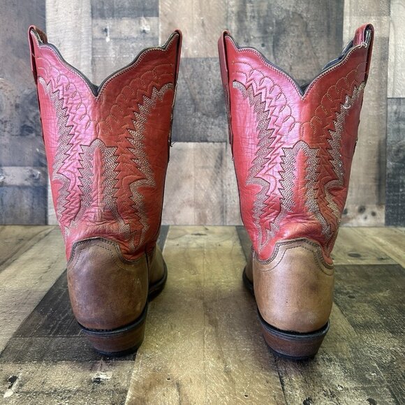 Lucchese N7142 Snip Toe 1883 Western Cowboy Boots Womens 9 B - Picture 9 of 12